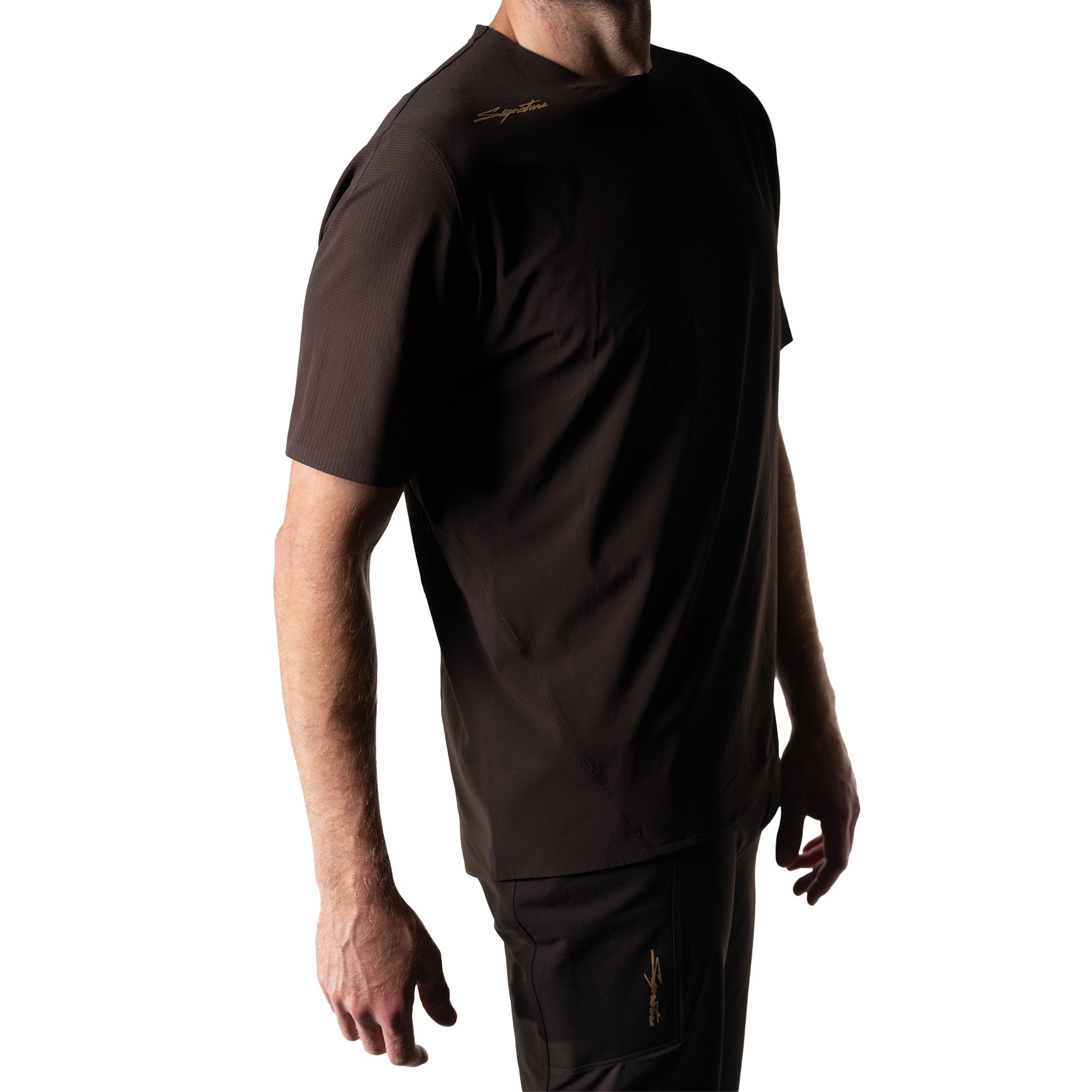Signature Augusta Short Sleeve Jersey - S - Chocolate Torte - Image 9