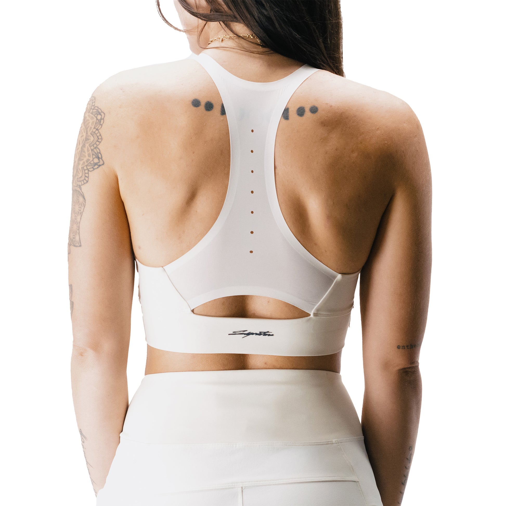 Signature Juna Sports Bra - M - Coconut Milk - Image 3