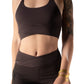 Signature Juna Sports Bra - S - Chocolate Torte - Image 3