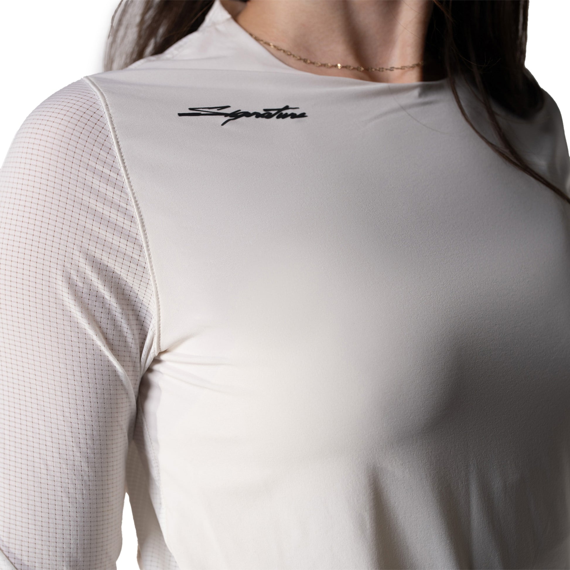 Signature Women's Juna Long Sleeve Jersey - XS - Coconut Milk - Image 4