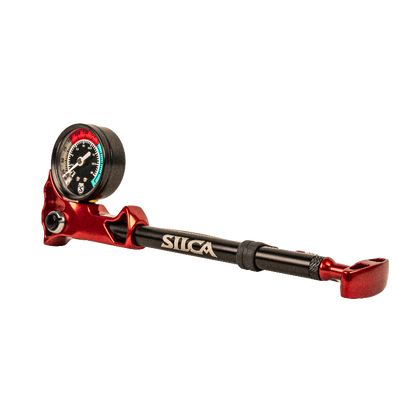 Silca Ultimate Shock Pump - Red - Image 1