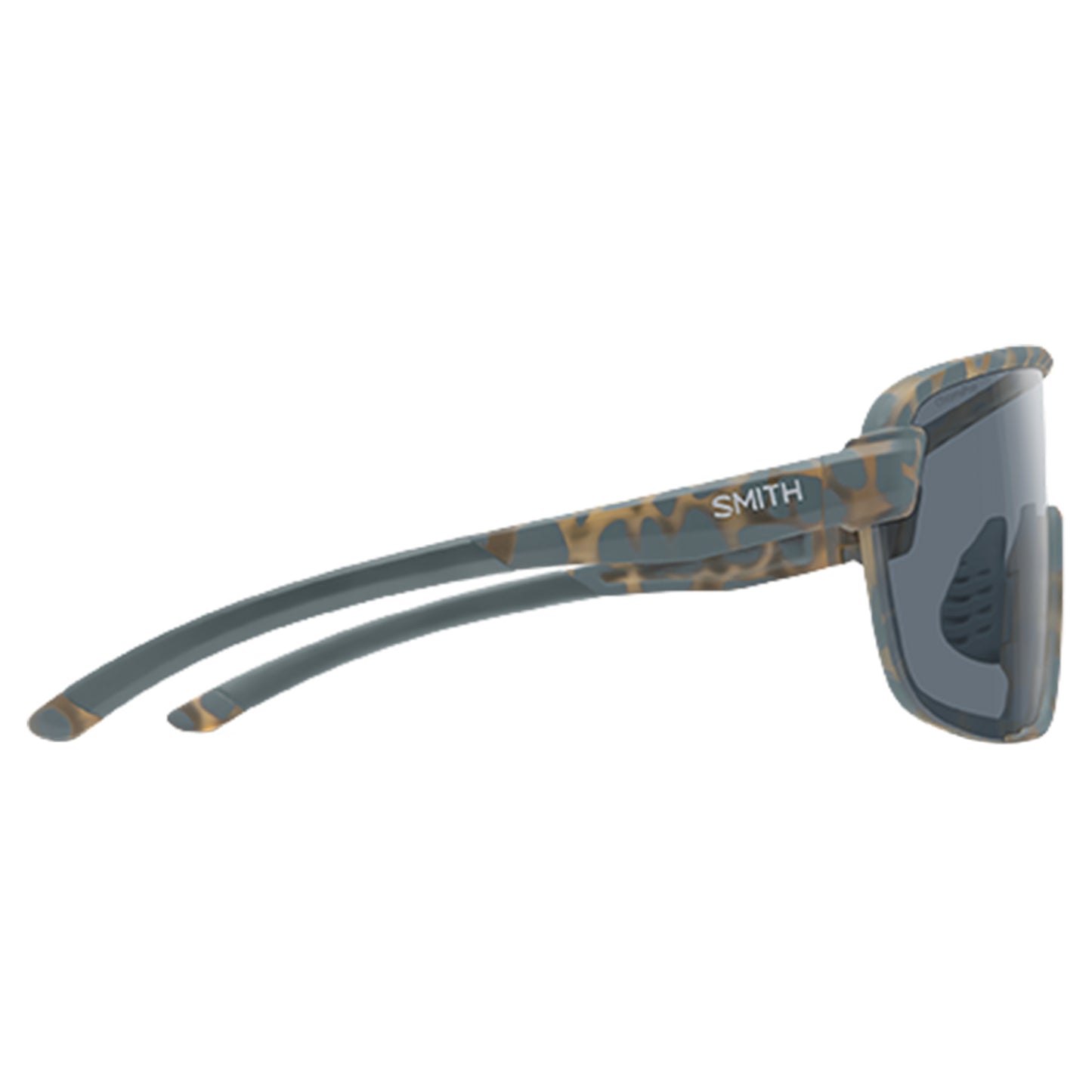 Smith Bobcat Sunglasses - M - Matte Flint / Tarmac Tortoise - ChromaPop Slate - Image 3