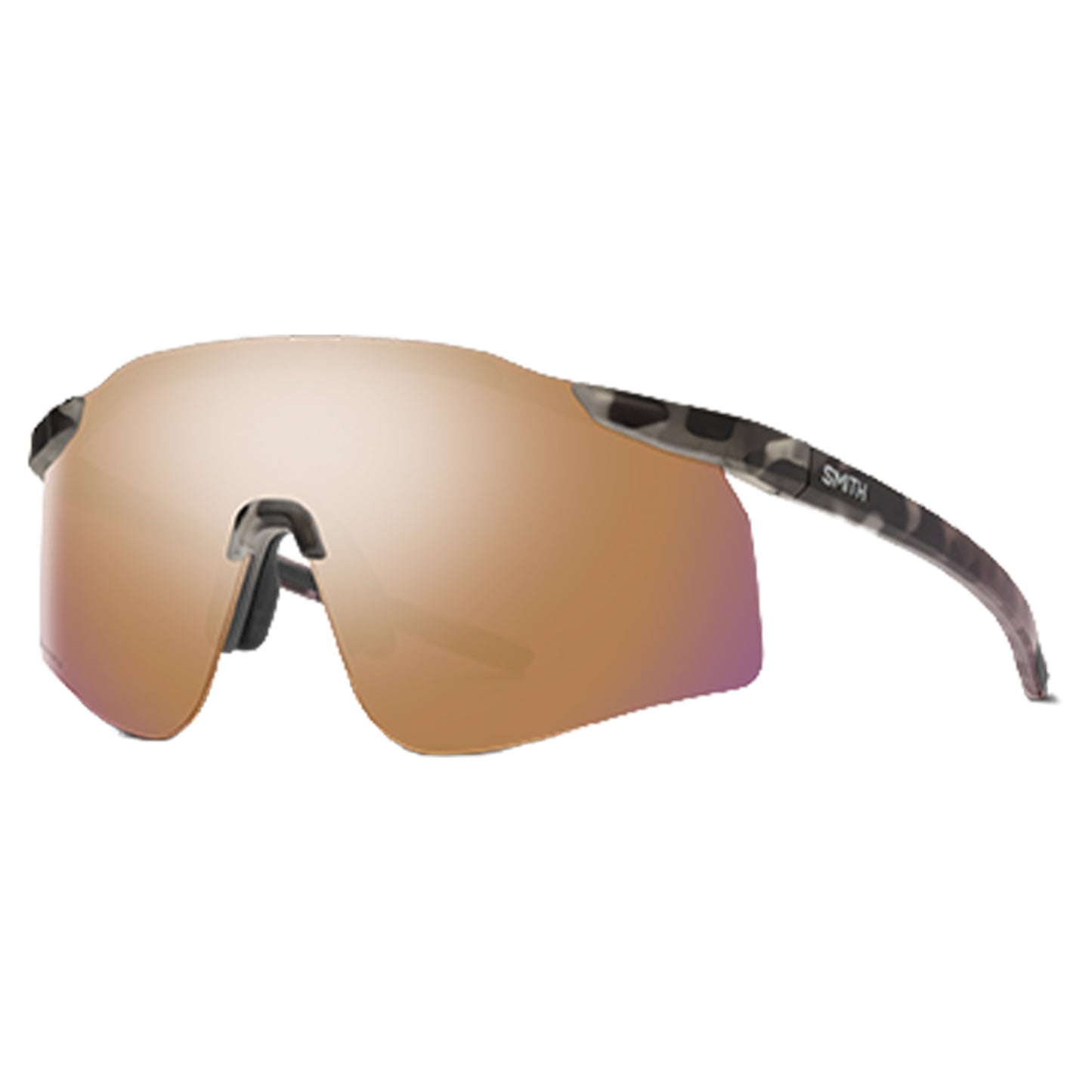 Smith Defy Sunglasses - M - Matte Salt Haze - ChromaPop Rose Gold Mirror - Image 1