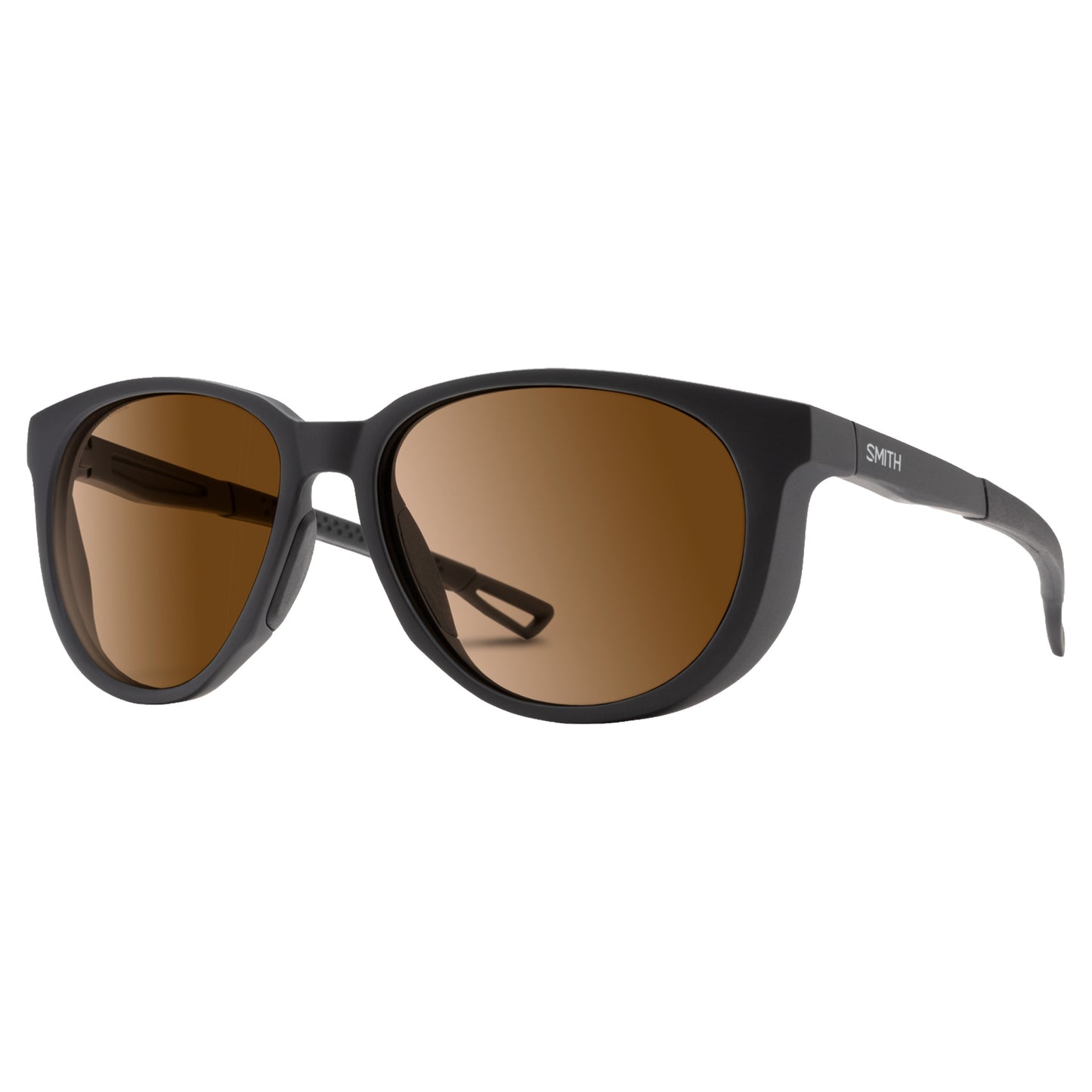 Smith Seeker Sunglasses - M - Matte Black - ChromaPop Photochromic Brown - Image 1