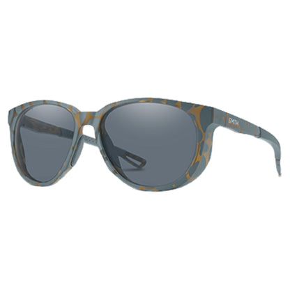 Smith Seeker Sunglasses - M - Matte Flint / Tarmac Tortoise - ChromaPop Slate - Image 1