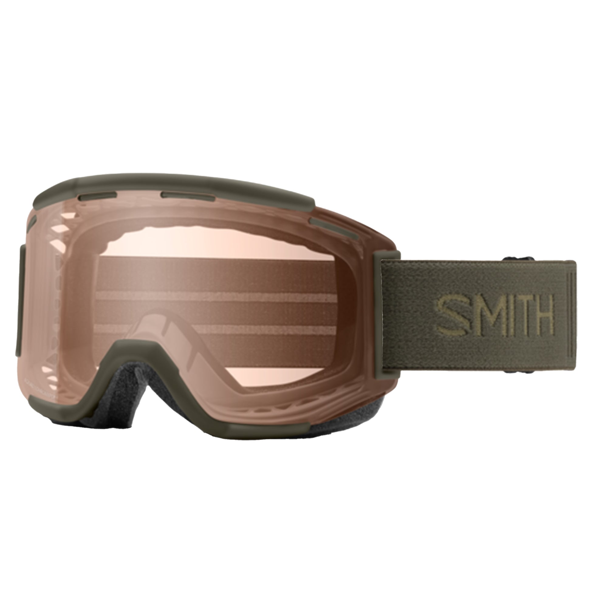 Smith Squad MTB - One Size Fits All - Forest / Chromapop Amber Low Light - Image 1