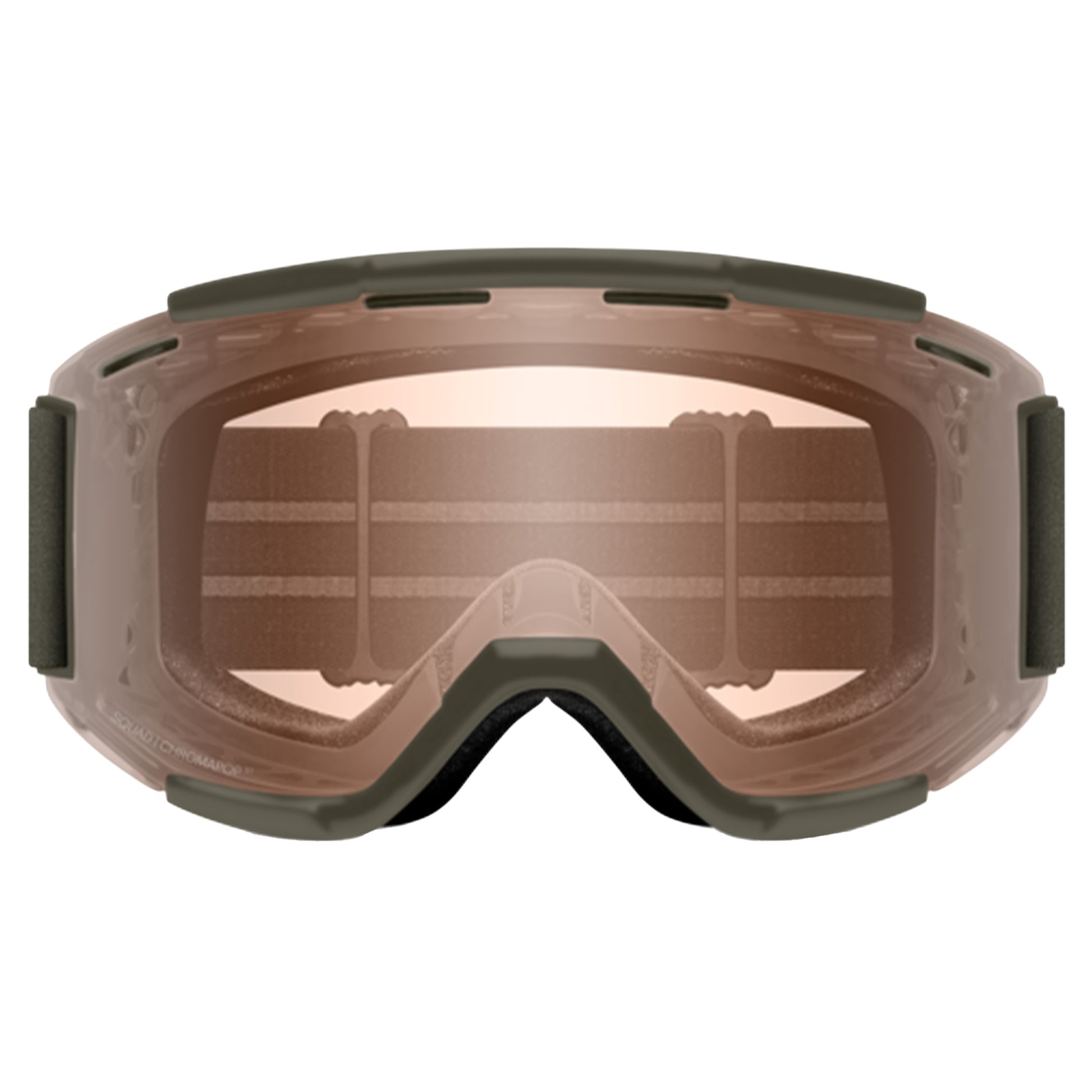 Smith Squad MTB - One Size Fits All - Forest / Chromapop Amber Low Light - Image 2