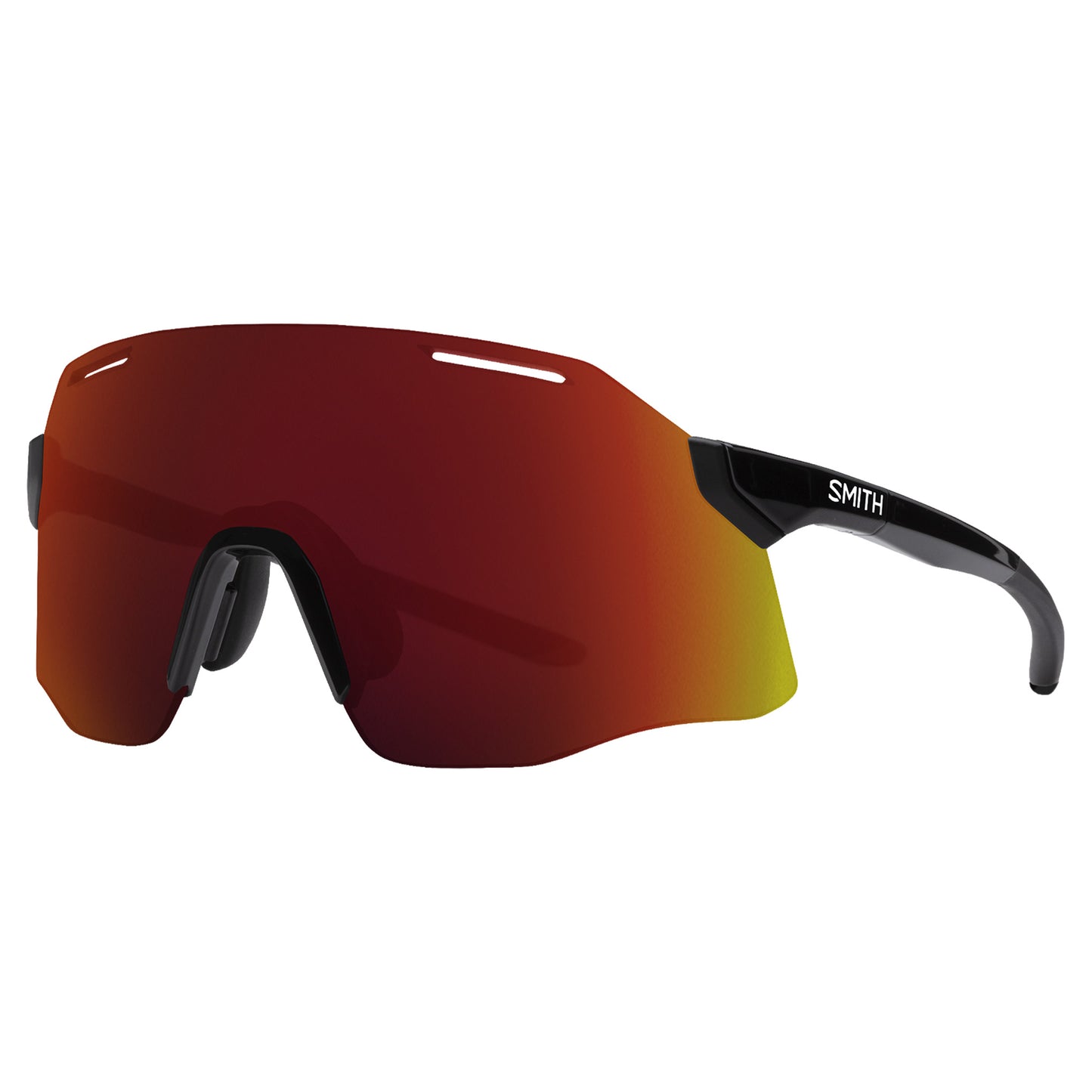 Smith Vert Sunglasses - M - Black - ChromaPop Red Mirror - Image 1