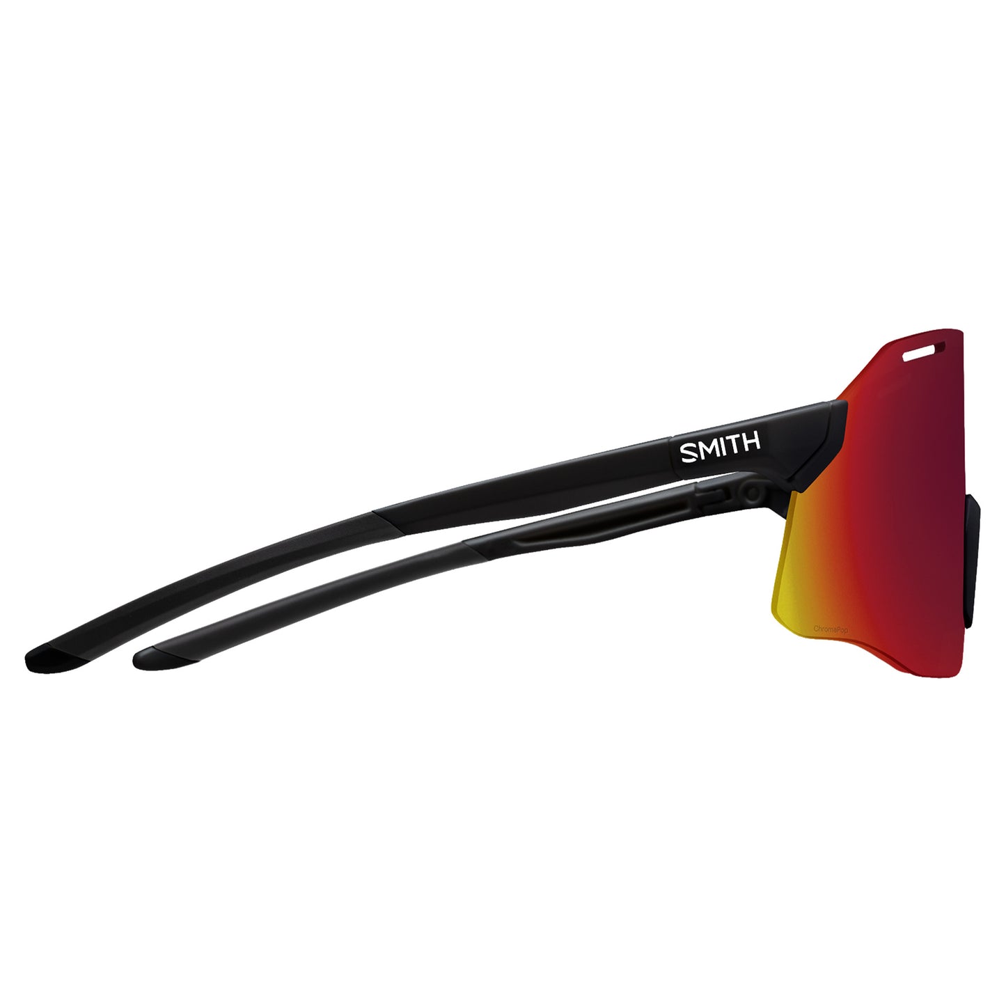 Smith Vert Sunglasses - M - Black - ChromaPop Red Mirror - Image 3