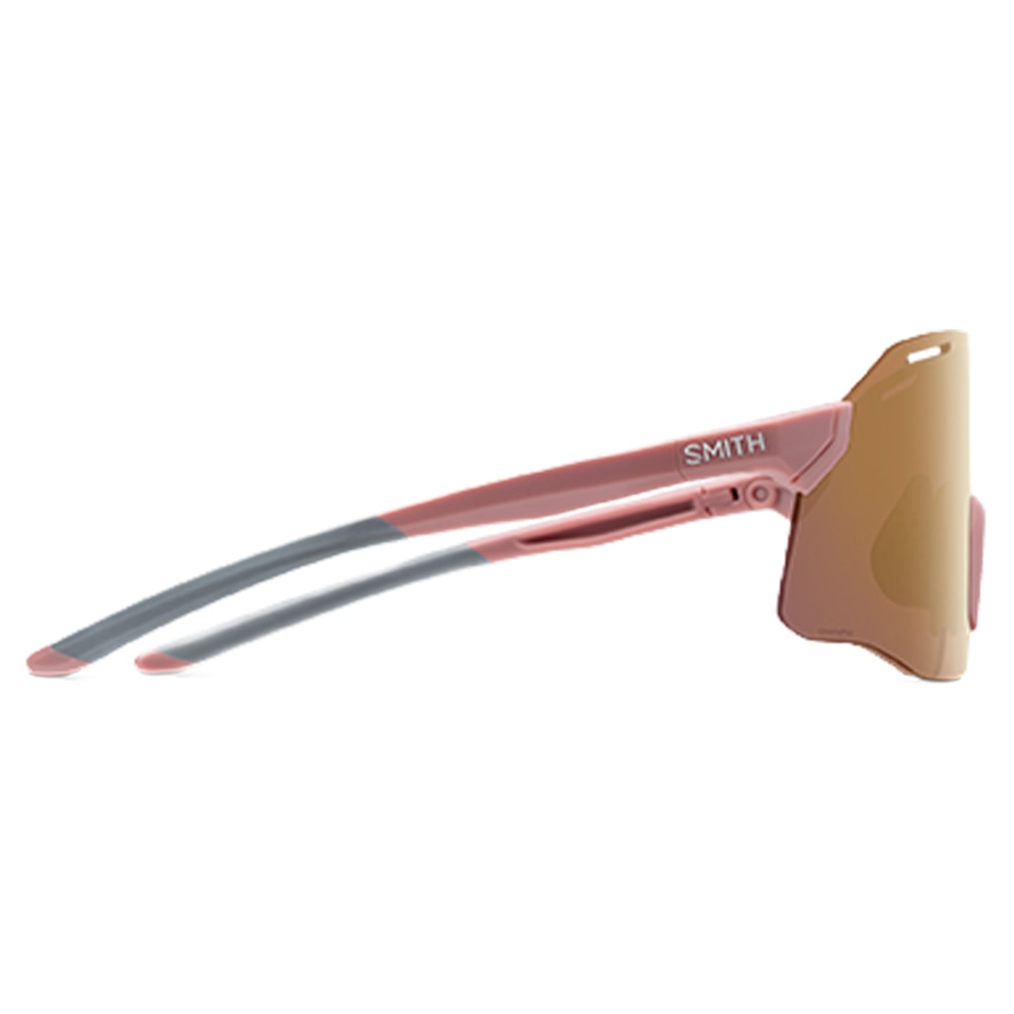 Smith Vert Sunglasses - M - Matte Chalk Rose - ChromaPop Rose Gold Mirror - Image 2