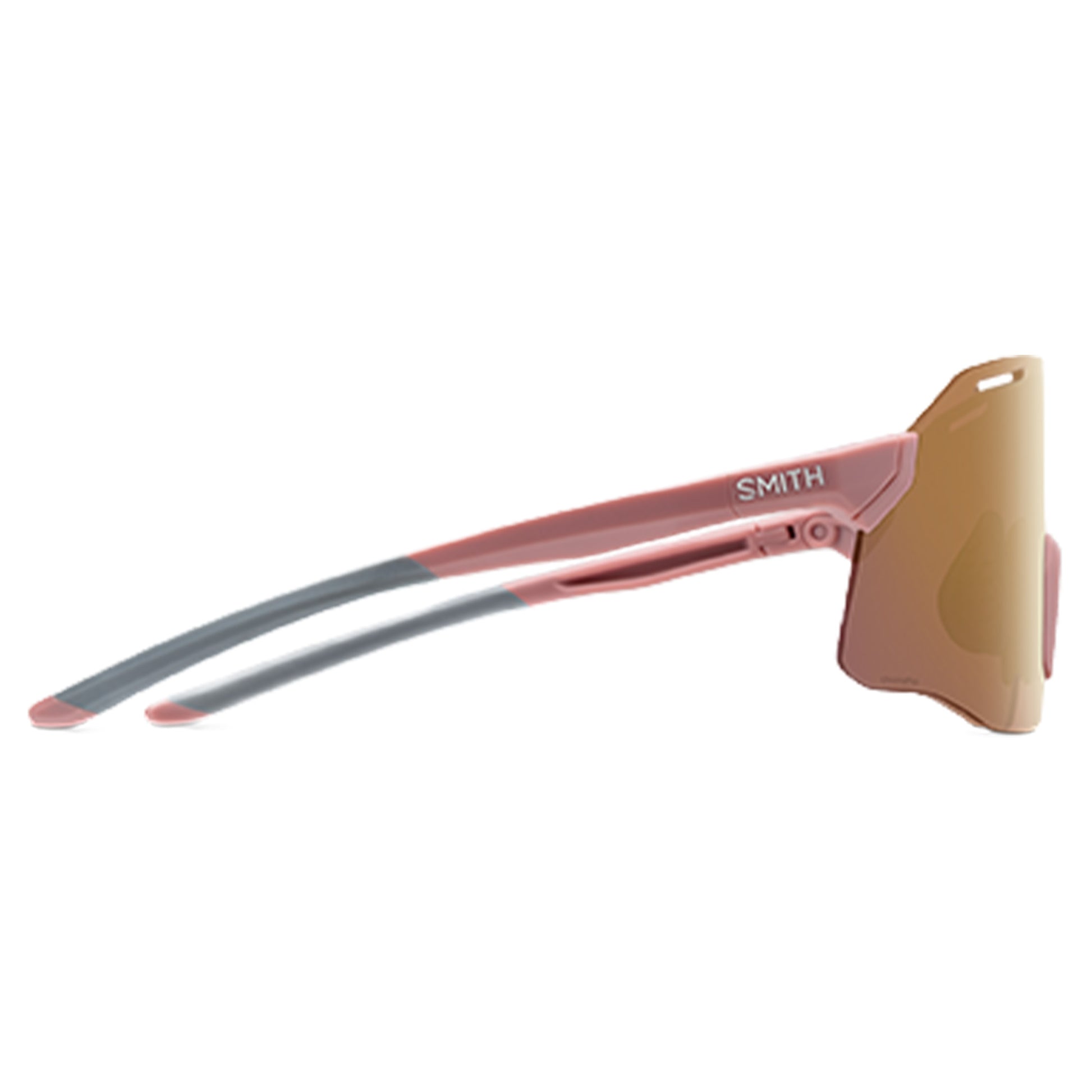 Smith Vert Sunglasses - M - Matte Chalk Rose - ChromaPop Rose Gold Mirror - Image 2