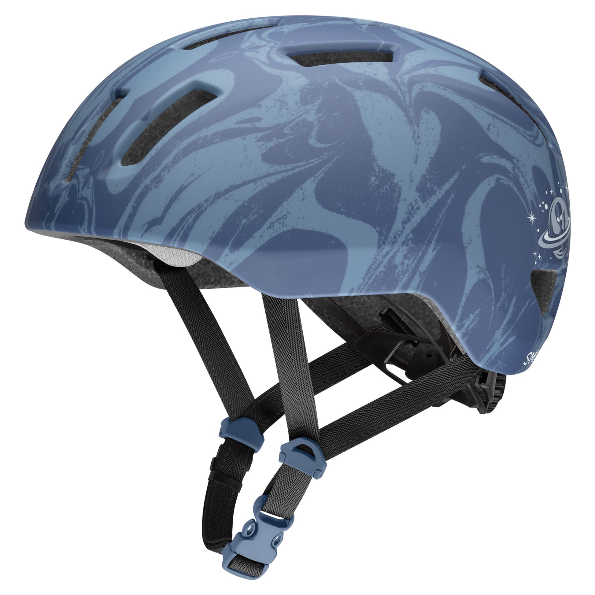 Smith Youth Transit Mips Helmet - XS - Matte Galactic Blue Helmet - Image 1