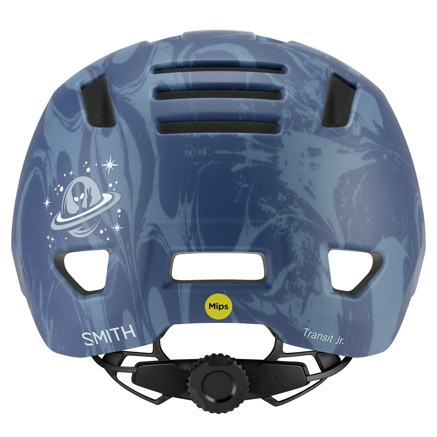 Smith Youth Transit Mips Helmet - XS - Matte Galactic Blue Helmet - Image 3