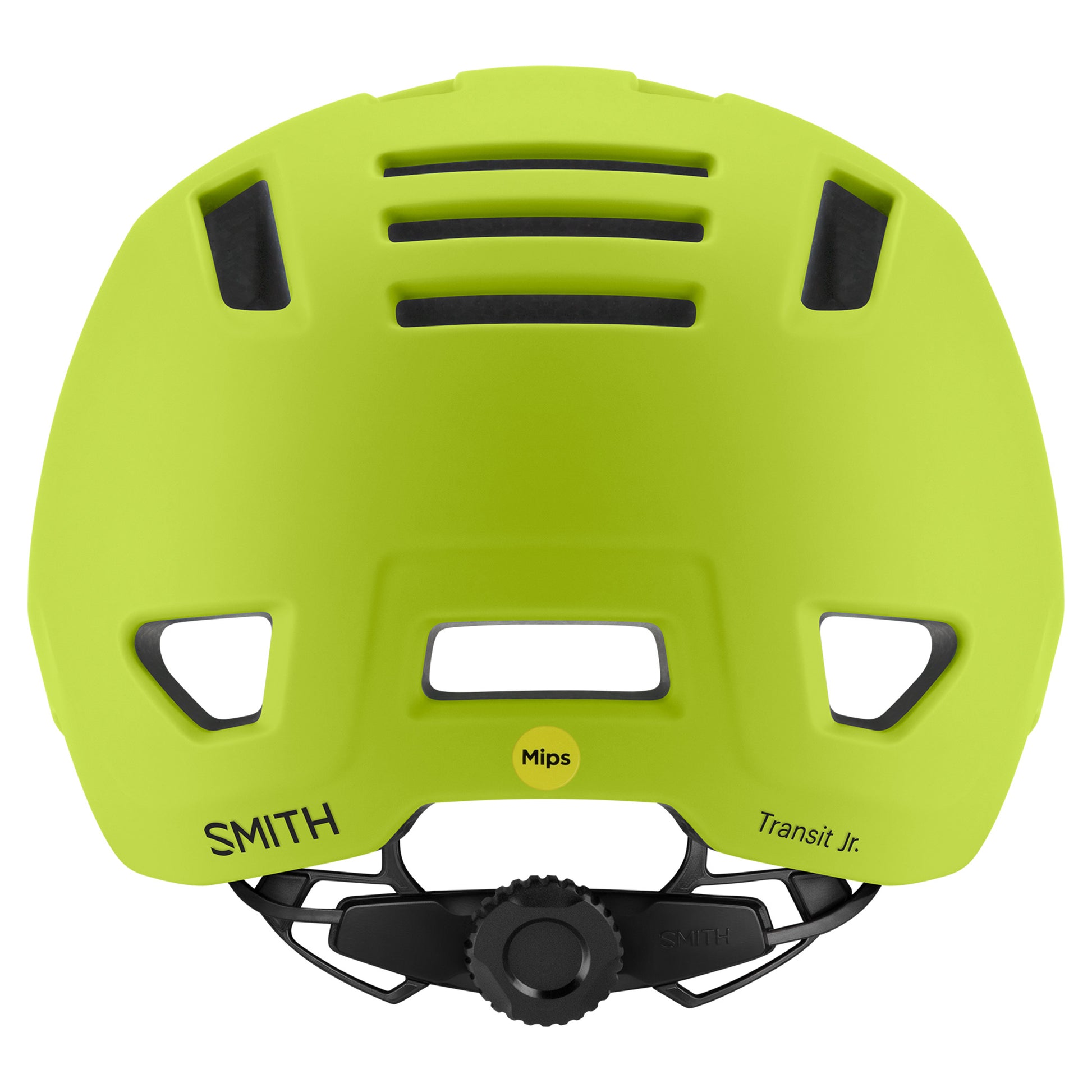 Smith Youth Transit Mips Helmet - XS - Matte 'Lectric Lime Helmet - Image 3