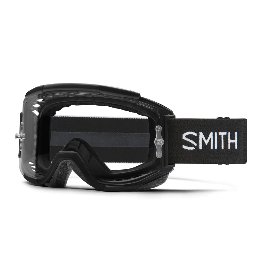 Smith Squad MTB Goggles - One Size Fits Most - Black - Clear Lens - Image 1