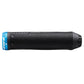 Spank Spike Lock-On Grips - Black / Blue - Single Lock On Grips - 33mm - Image 1