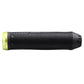 Spank Spike Lock-On Grips - Black / Green - Single Lock On Grips - 33mm - Image 1