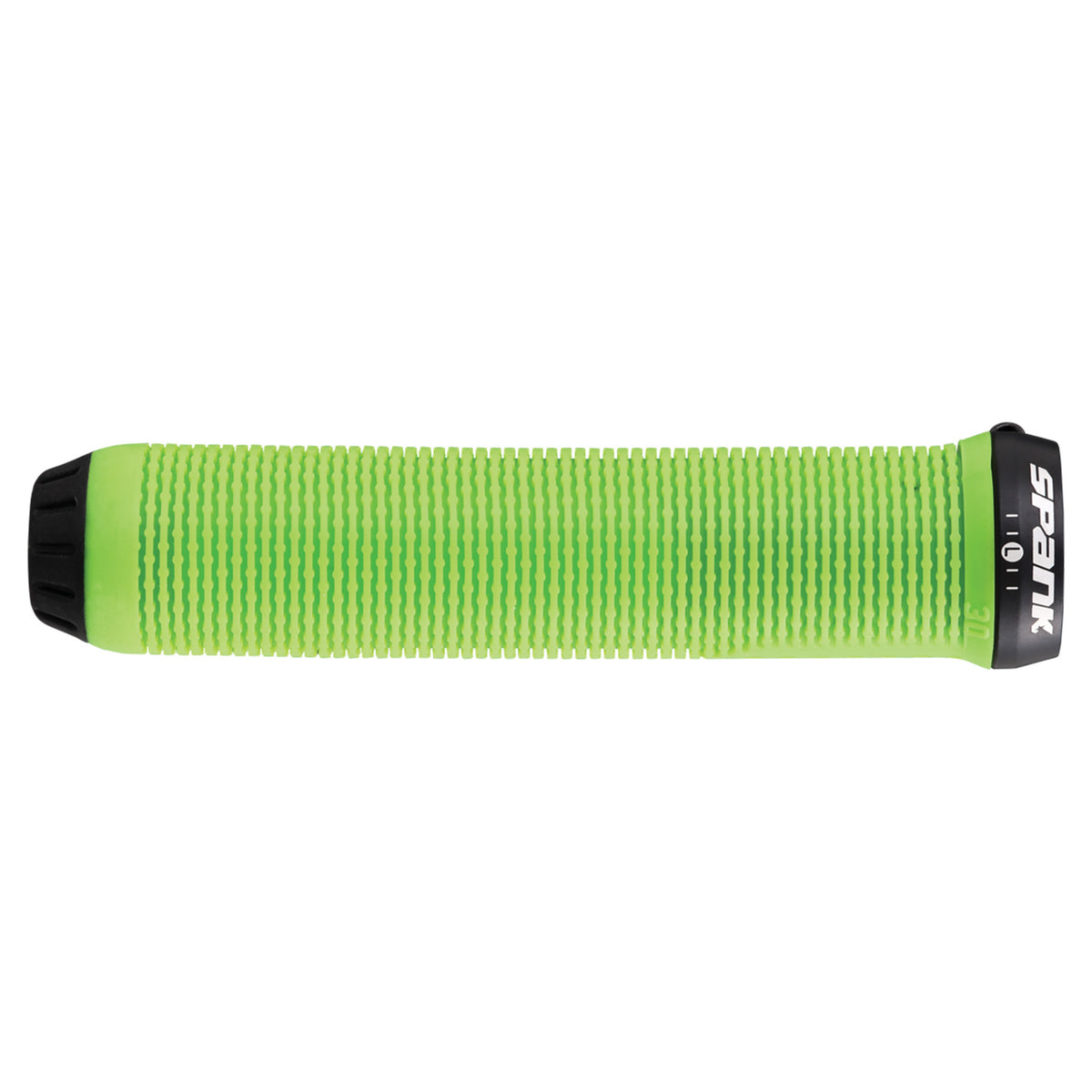 Spank Spike Lock-On Grips - Green - Single Lock On Grips - 30mm - Image 1