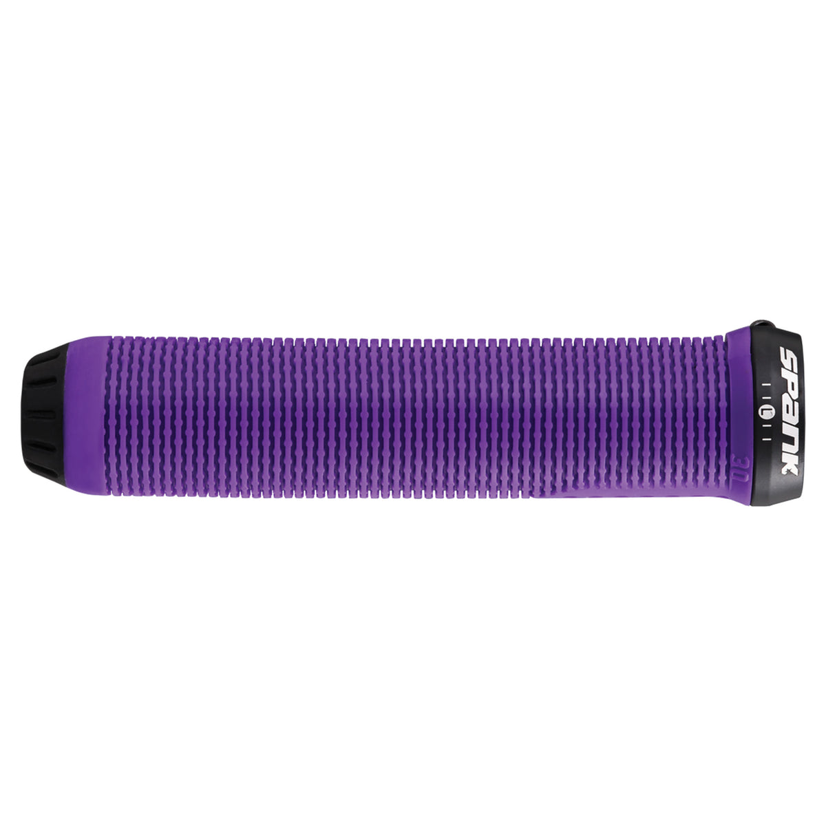 Spank Spike Lock-On Grips - Purple - Single Lock On Grips - 30mm - Image 1