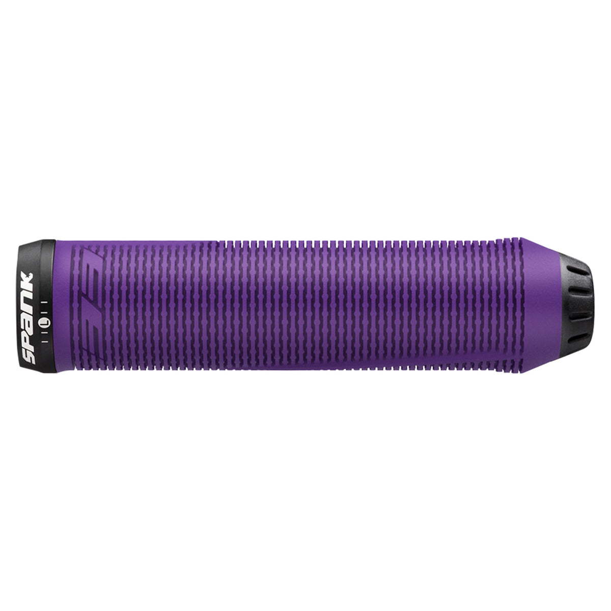 Spank Spike Lock-On Grips - Purple - Single Lock On Grips - 33mm - Image 1