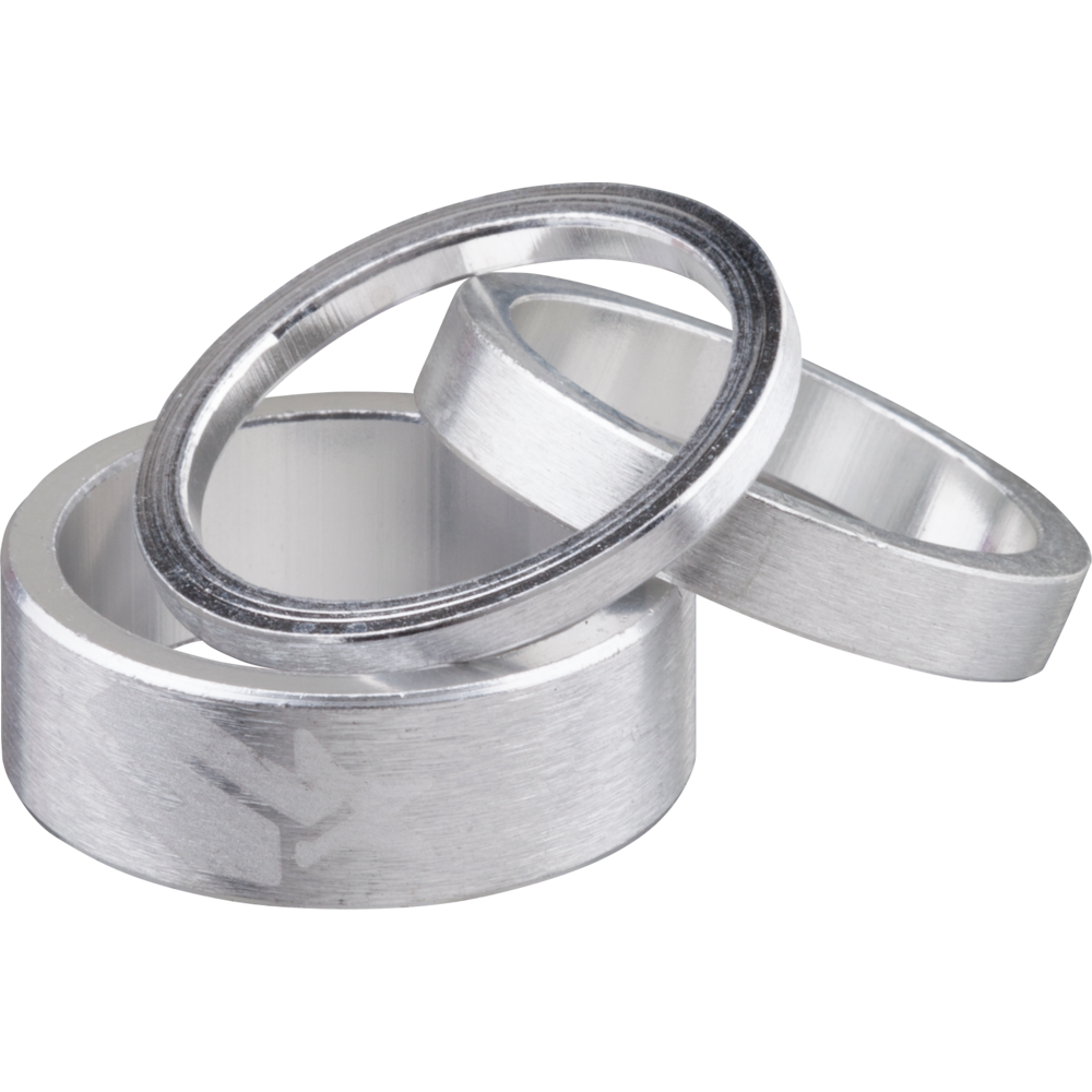 Spank Headset Spacer Kit - Silver - Image 1