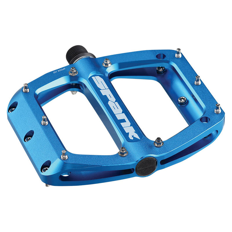 Spank Spoon Pedals - L - Blue - Image 1