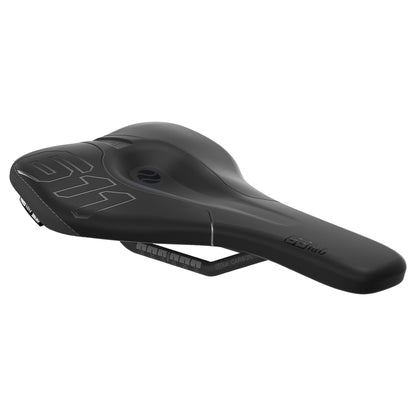 SQLab 611 Ergowave Carbon Saddle - Carbon - 150mm Wide - Black - Image 1