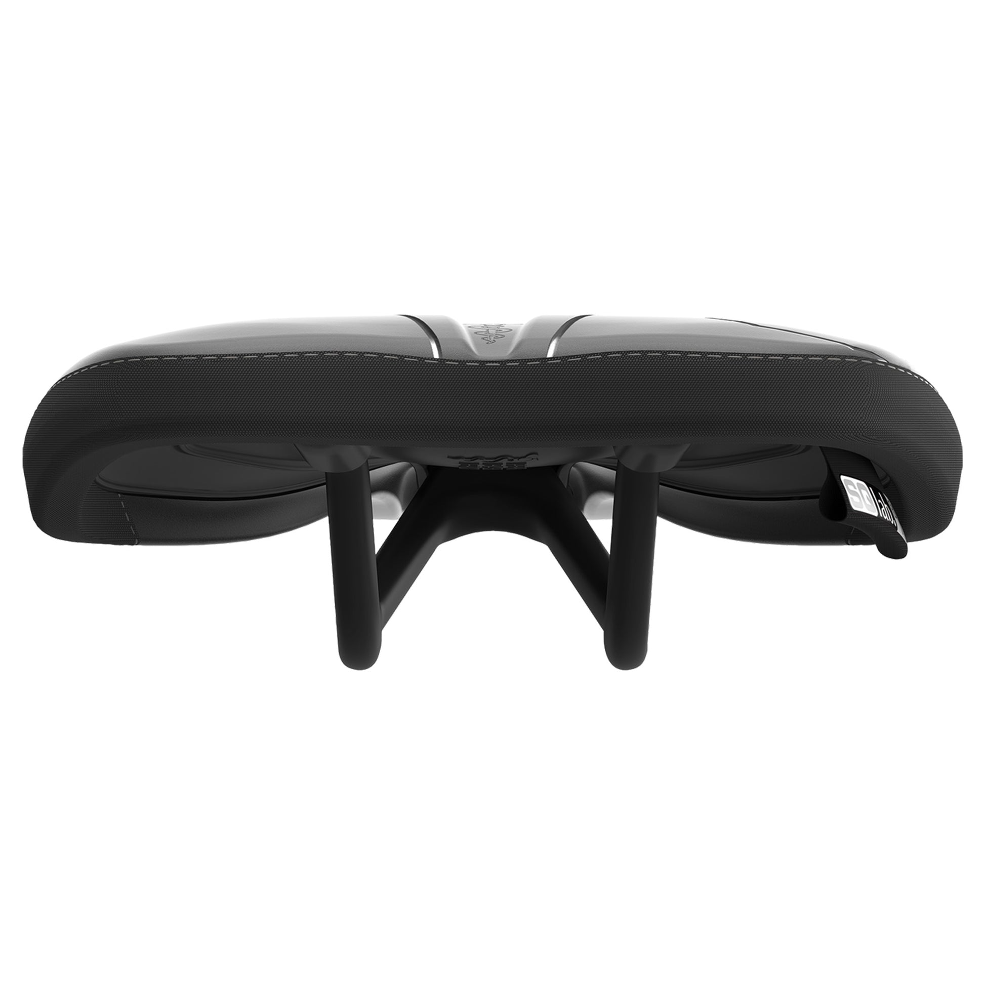 SQLab 611 Ergowave Carbon Saddle - Carbon - 150mm Wide - Black - Image 3