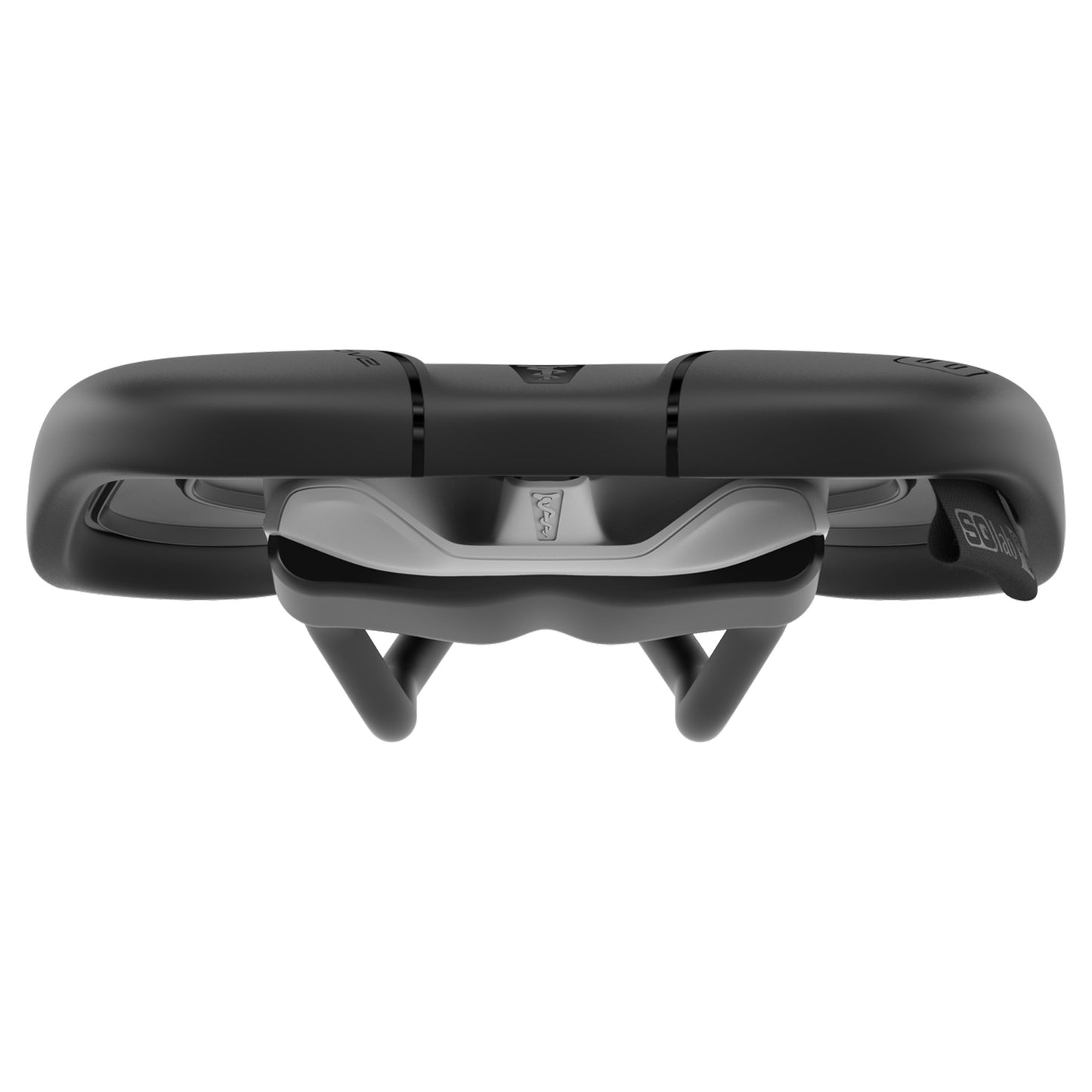 SQLab ERGOWAVE Active 2.1 Saddle - Stainless Steel - 160mm - Black - Image 5