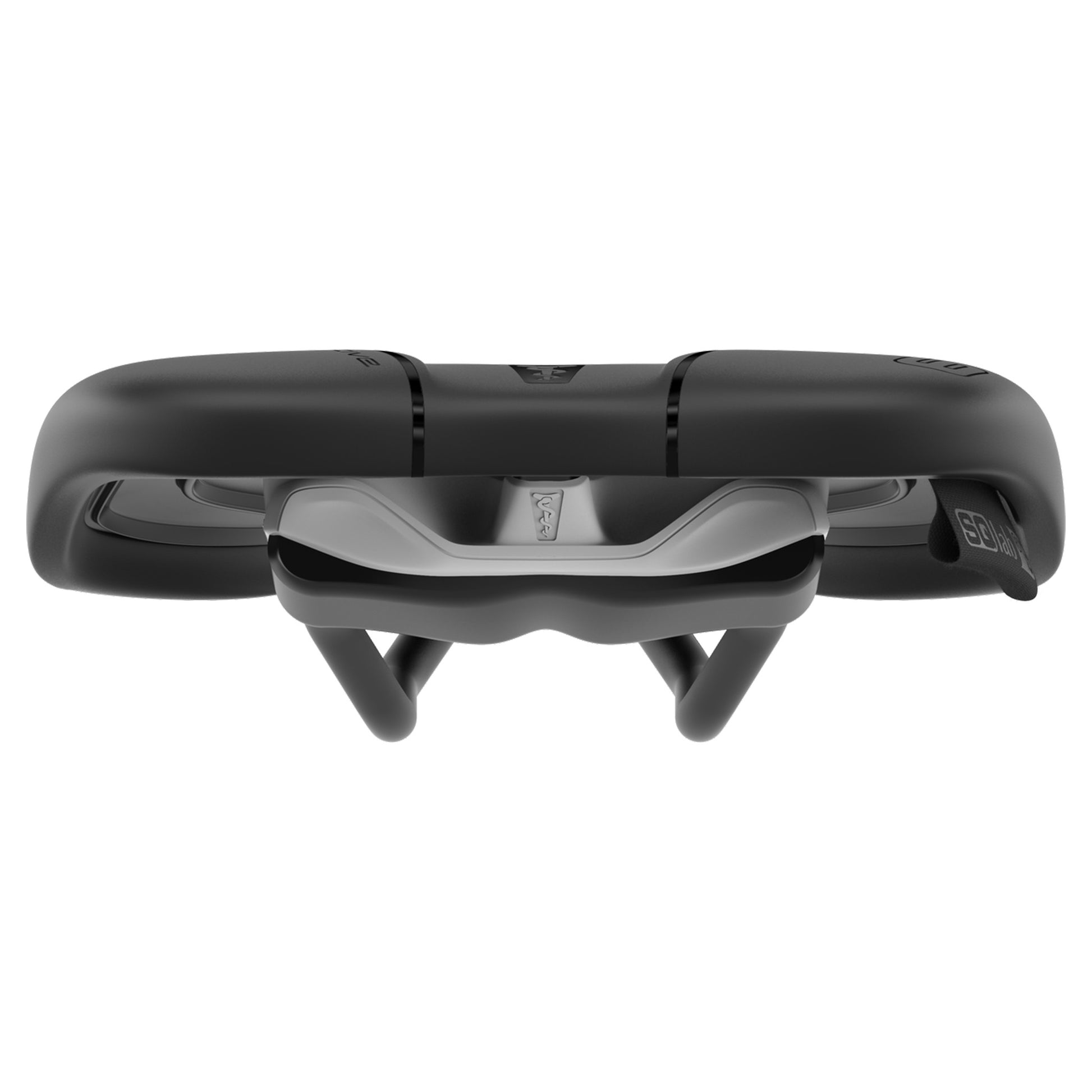 SQLab ERGOWAVE Active 2.1 Saddle - Stainless Steel - 160mm - Black - Image 5