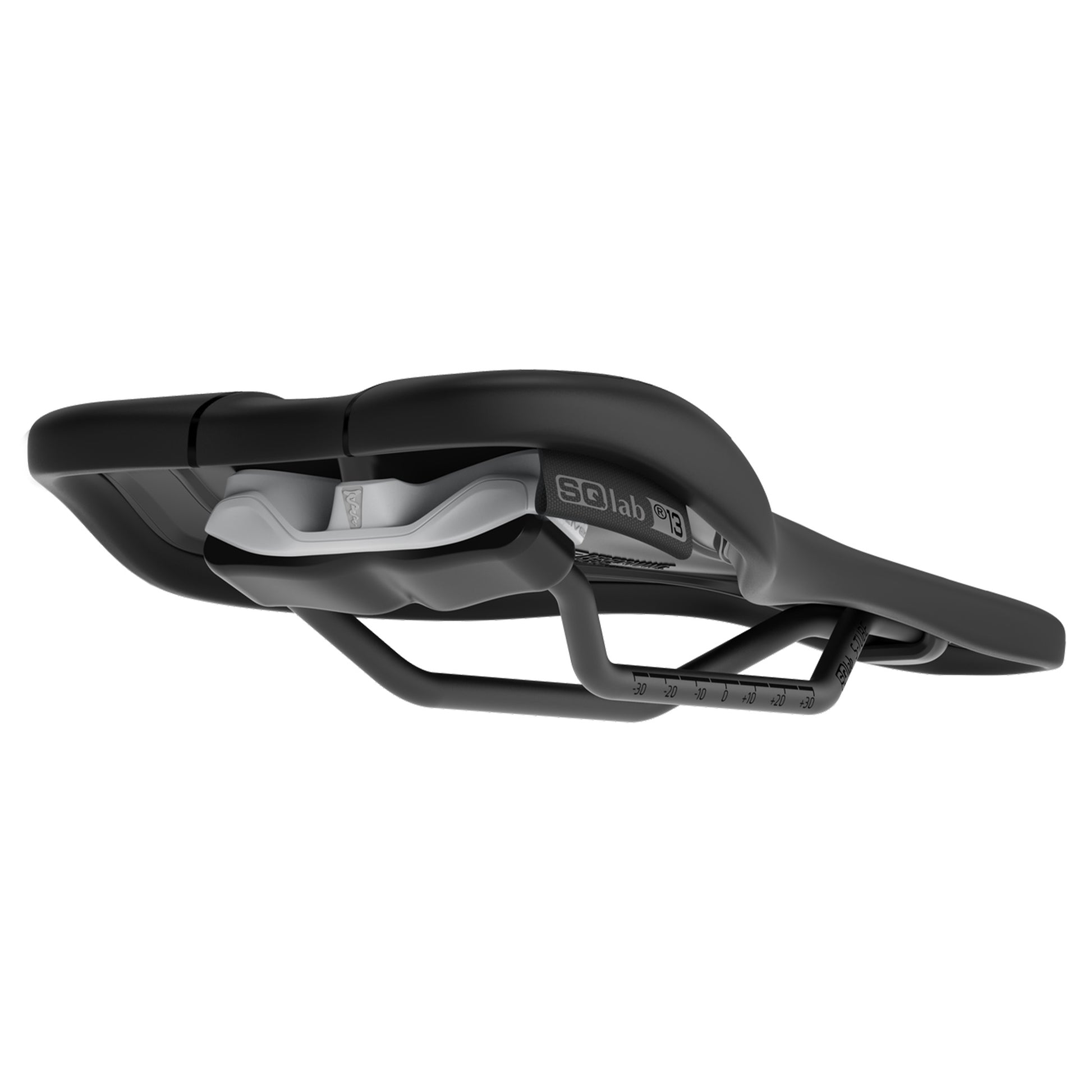 SQLab ERGOWAVE Active 2.1 Saddle - Stainless Steel - 160mm - Black - Image 6