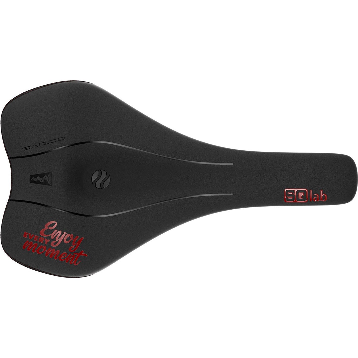 SQLab 611 Ergowave Active Enjoy 2.1 Ltd. Saddle - Light Metal Alloy - 130mm - Black