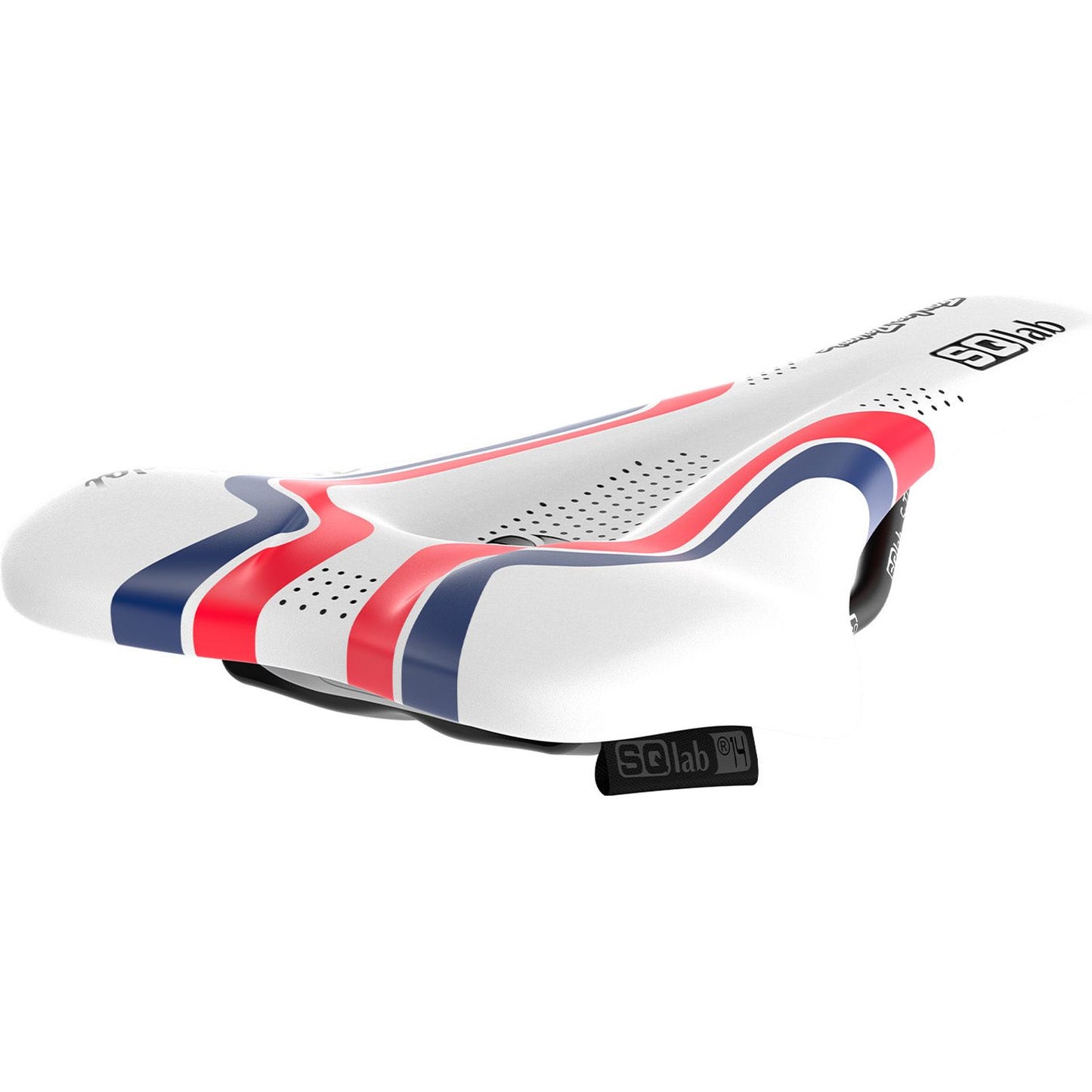 SQLab 612 Ergowave Active Wardy 2.1 Ltd. Saddle - Steel (Lightweight) - 120mm - White