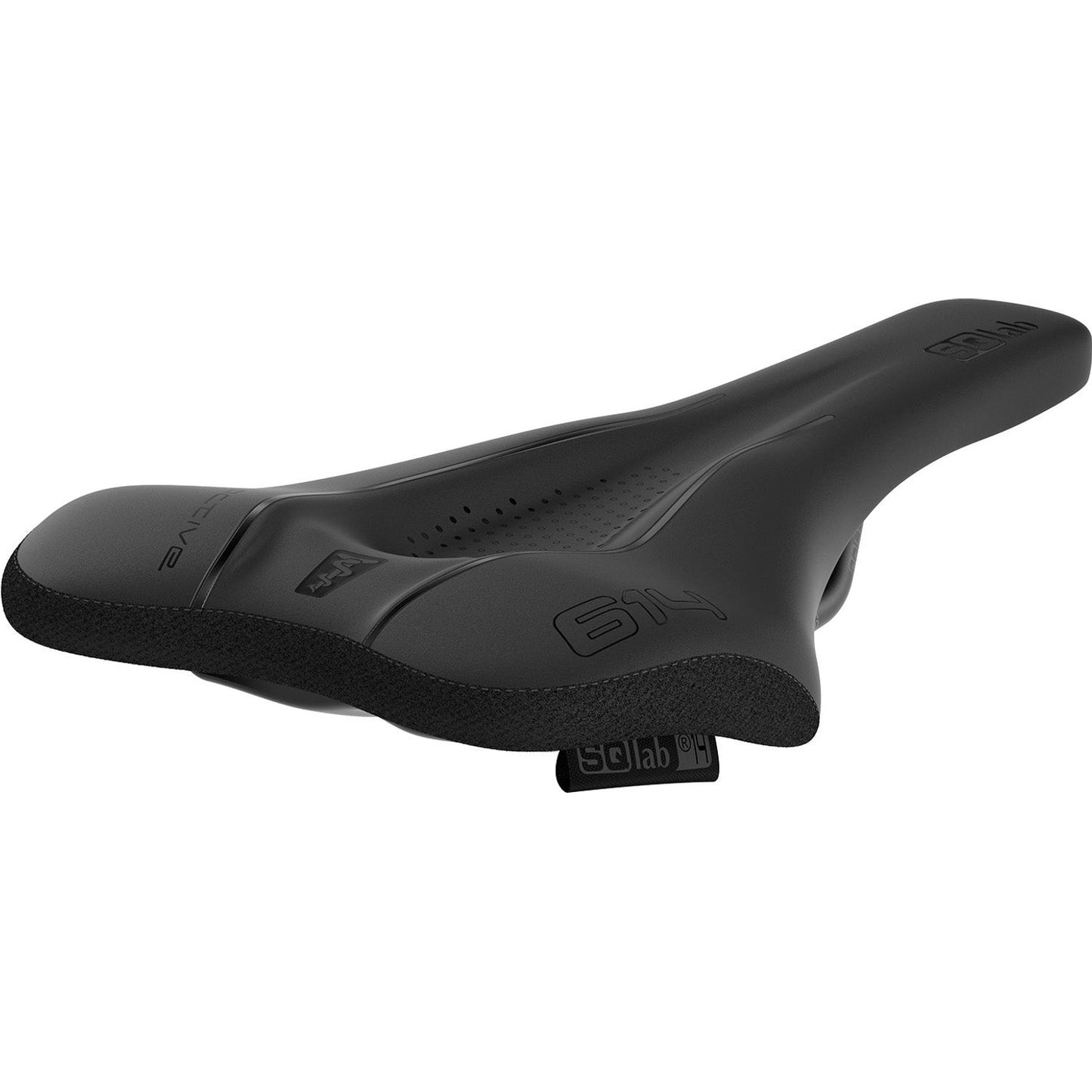 SQLab 614 Ergowave Active 2.1 Saddle - Light Metal Alloy - 120mm - Black
