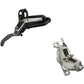 SRAM Code Ultimate Stealth Disc Brake - Rear - Left Lever - 2000mm - Black Anodised - Silver