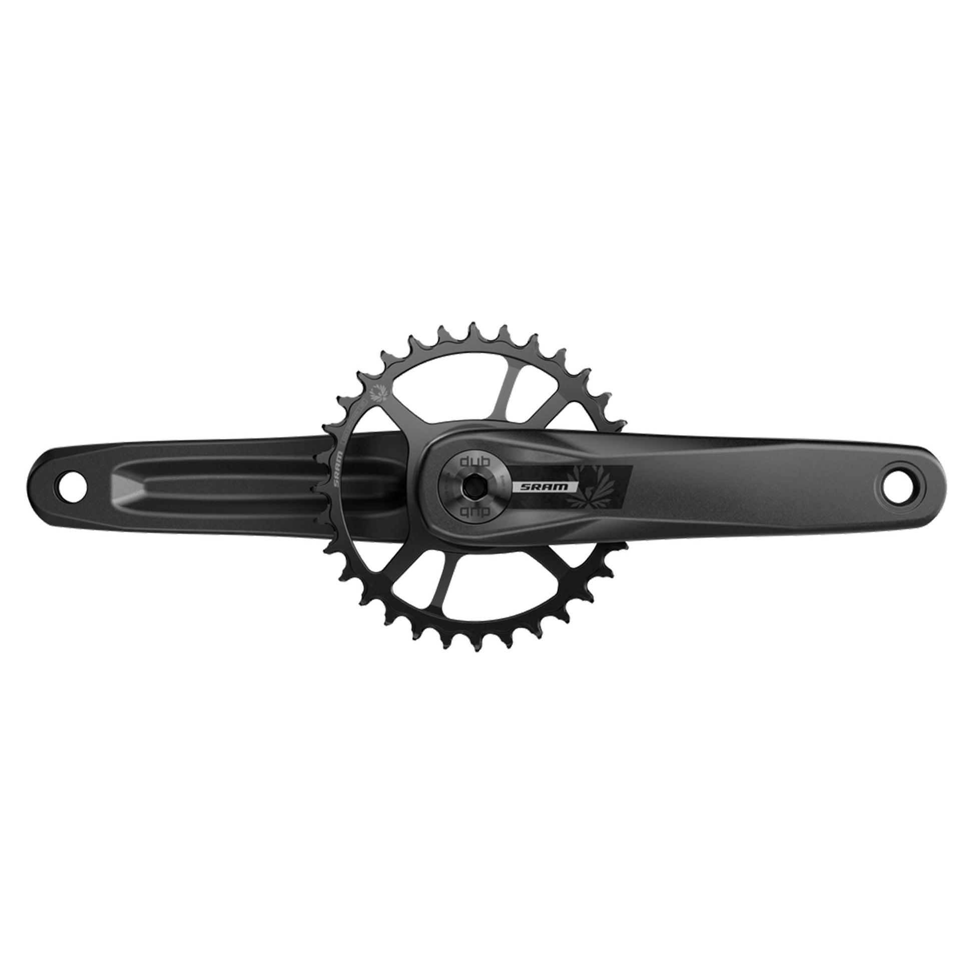 SRAM Eagle S200 DUB Crankset - 68-73mm and BB86-92 - 28.99mm DUB - SRAM Direct Mount - 165mm - Black - 32T - X-Sync 2 Direct Mount Steel - 3mm Boost - Image 1