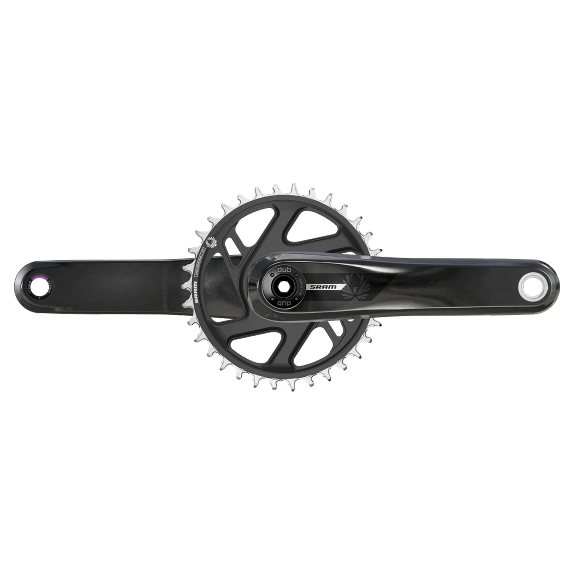 SRAM Eagle S500 DUB Crankset - 68-73mm and BB86-92 - 28.99mm DUB - SRAM Direct Mount - 170mm - Black - 32T - X-Sync 2 Direct Mount Aluminium - 3mm Boost - Image 1
