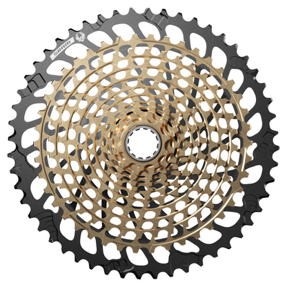 SRAM Eagle S500 XG-1299 Cassette - 12 Speed - XD Driver - 10-52T - Gold - Image 1