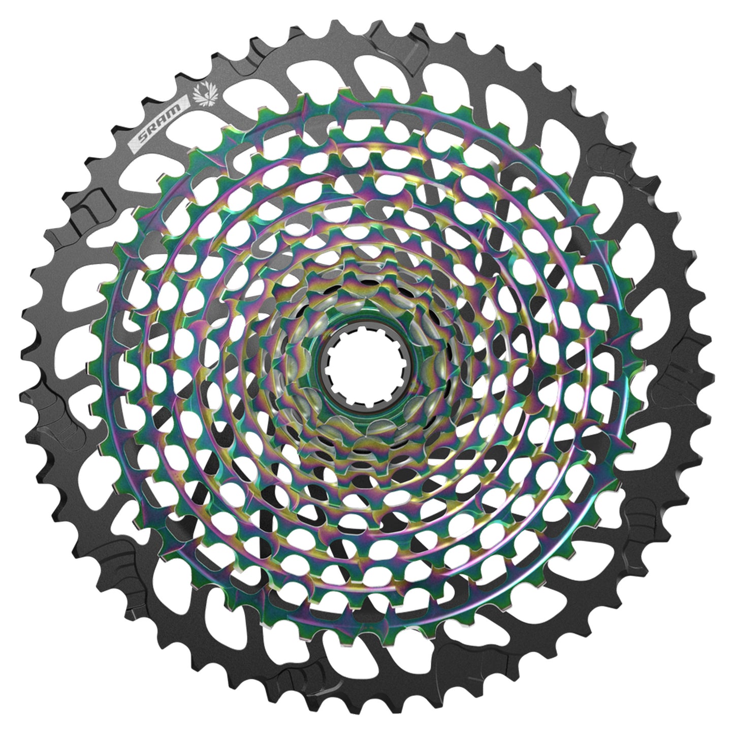 SRAM Eagle S500 XG-1299 Cassette - 12 Speed - XD Driver - 10-52T - Rainbow - Image 1