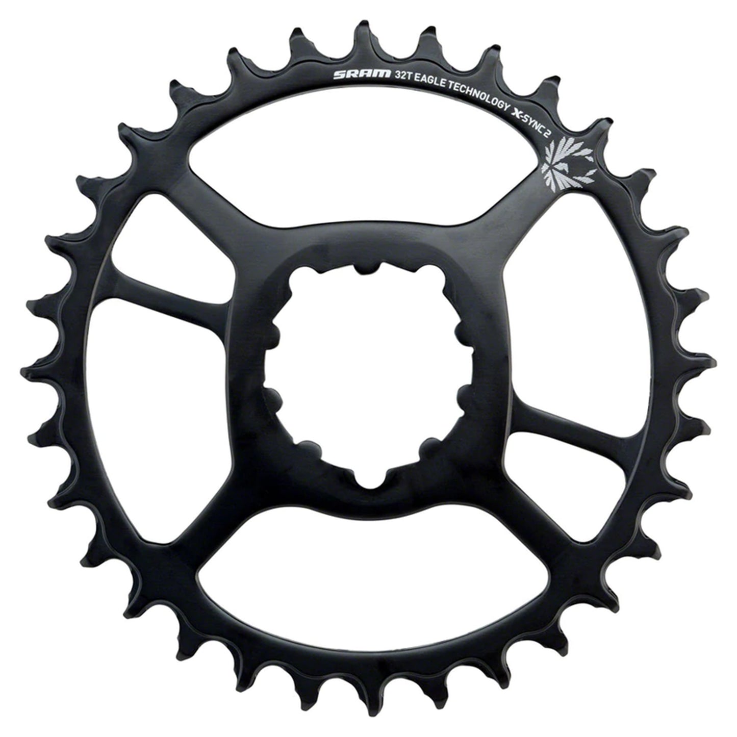 SRAM Eagle X-SYNC Chainring - Direct Mount - SRAM - 3mm Boost - Round - 30T - 12 Speed - Steel - Black - Image 1