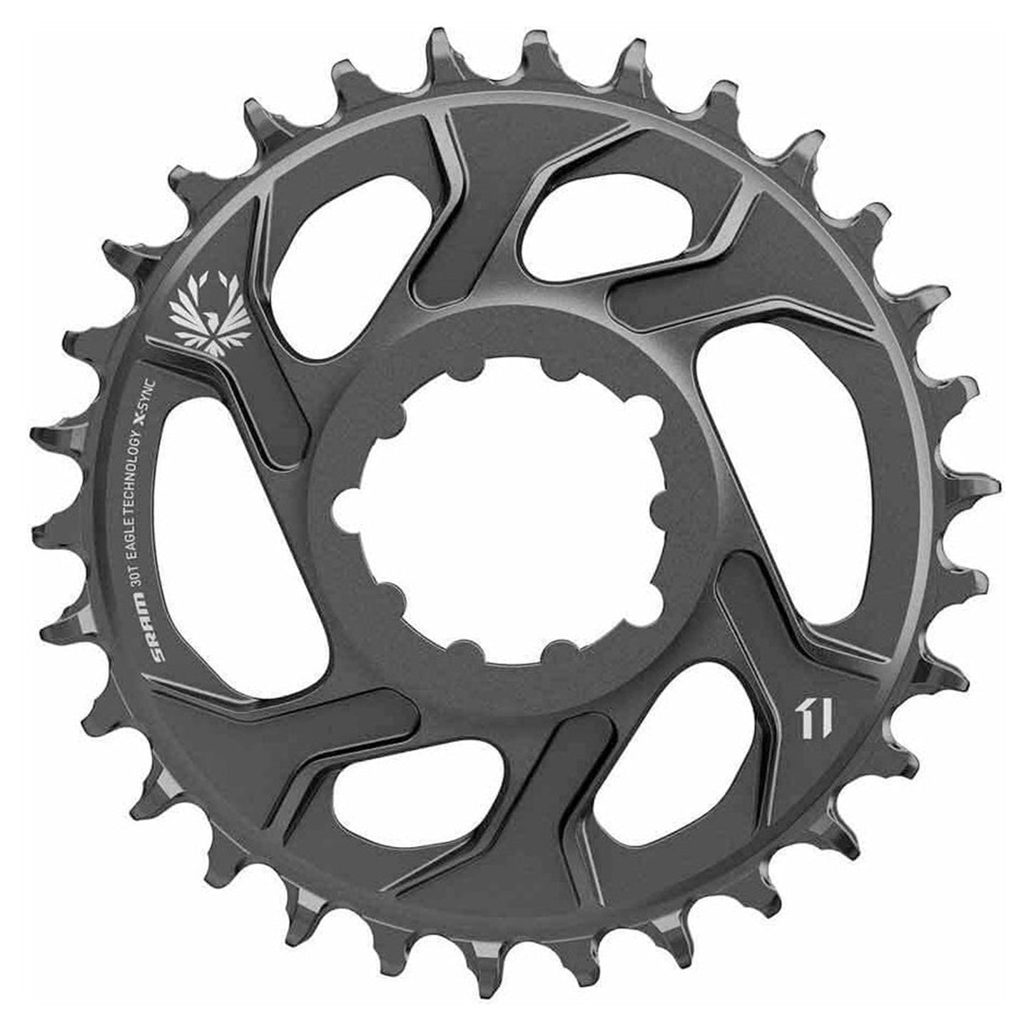 SRAM Eagle X-SYNC Chainring - Direct Mount - SRAM - 3mm Boost - Round - 32T - 12 Speed - Aluminium - Black - Image 1