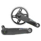 SRAM Force AXS XLPR E1 Power Meter Spindle Crankset - 68-73mm and BB86-92 - 28.99mm DUB - SRAM Direct Mount - 172.5mm - Grey - Image 3