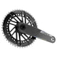SRAM Force E1 Crankset - 68-73mm and BB86-92 - 28.99mm DUB - SRAM Direct Mount - 172.5mm - Grey - Image 1