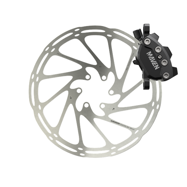 SRAM Maven Disc Brake - Front - Right Lever - 950mm - Black - Image 5