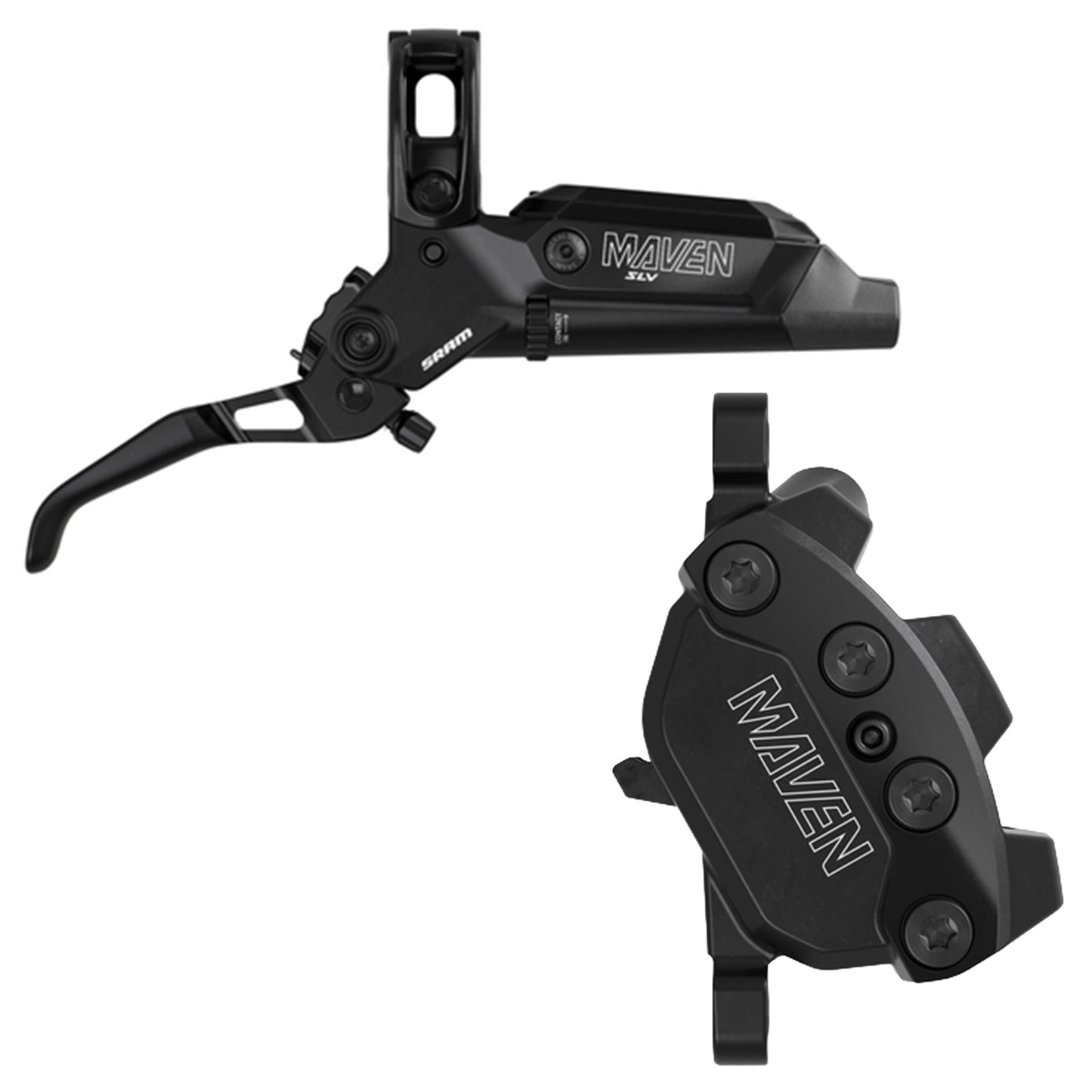 SRAM Maven Silver Disc Brake - Front - Right Lever - 950mm - Black - Image 1