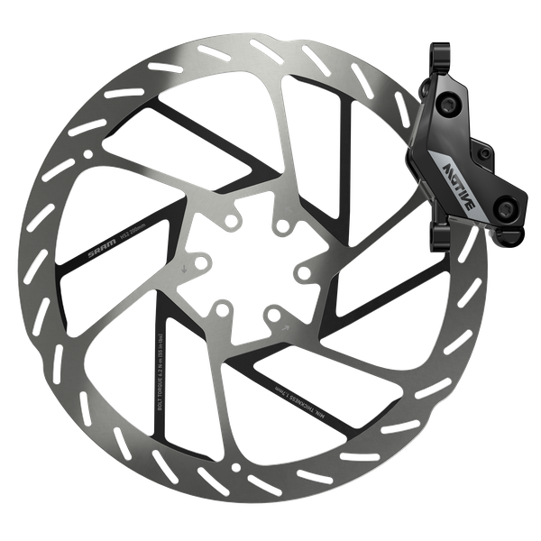 SRAM Motive Silver Disc Brake - Rear - Left Lever - 2000mm - Black - Image 4