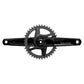 SRAM Rival 1x D1 DUB Wide Crankset - 68-73mm and BB86-92 - 28.99mm DUB - SRAM Direct Mount - 170mm - Black - 46T