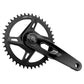 SRAM Rival AXS XLPR E1 Power Meter Spindle Crankset - 68-73mm and BB86-92 - 28.99mm DUB - SRAM Direct Mount - 165mm - Grey - Image 1