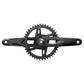 SRAM Rival XLPR E1 Crankset - 68-73mm and BB86-92 - 28.99mm DUB - SRAM Direct Mount - 165mm - Grey - Image 2