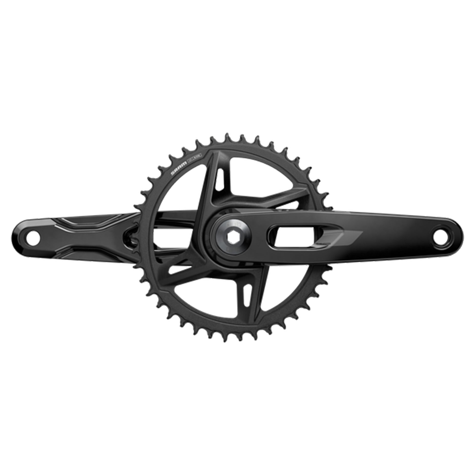 SRAM Rival XLPR E1 Crankset - 68-73mm and BB86-92 - 28.99mm DUB - SRAM Direct Mount - 165mm - Grey - Image 2